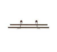 We Do Wood Shoe Rack Shoe Shelf Small Oak/ Black