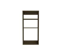 We Do Wood Three Sqaure Shelf Smoked Oak