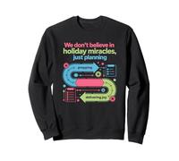 We don't believe in holiday miracles just planning logistics Sweatshirt