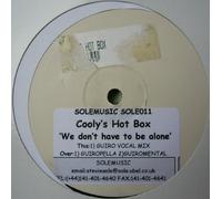 We Dont Have To Be Alone-12"