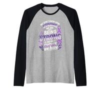 We Dont Know How Strong We are Being Strong Choice Raglan Baseball Tee