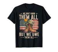 We don't know them all but we owe them all Memorial day T-Shirt
