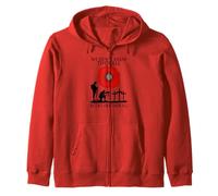 We don't know them all but we owe them all red poppy Zip Hoodie