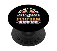 We Dont Play Instruments Color Guard Flag PopSockets Adhesive PopGrip