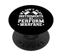 We Dont Play Instruments Color Guard Flag PopSockets Adhesive PopGrip