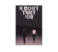 We Don't Trust You by Metro Boomin Print Album Cover Signed Limited , Music Album Cover ,Pop Hip Hop Rap Singer Star Music Poster Aesthetic Canvas Wall Art for Girl And Boy Teens Dorm Decor 12x18inch(