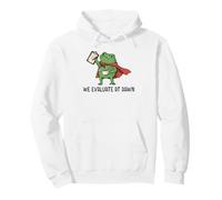 We Evaluate at Dawn Frog Funny RBT Autism Teacher Therapy Pullover Hoodie