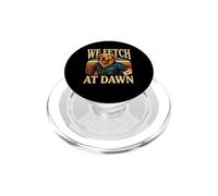 We Fetch At Dawn Mail Carrier Dog Golden Retriever PopSockets PopGrip for MagSafe