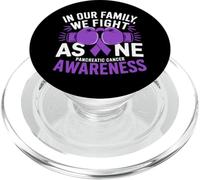 We Fight As One Boxing Glove Pancreatic Cancer Awareness PopSockets PopGrip for MagSafe