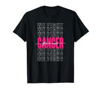 We Fight for A Cure Breast Cancer Awareness Value Graphic T-Shirt