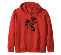 We Fight For Roses Too - Bread and Roses Zip Hoodie