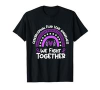 We Fight Together | Cerebrospinal Fluid Leak Awareness T-Shirt