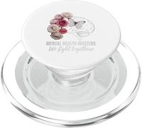 We Fight Together Mental Health Positive Message Artwork PopSockets PopGrip for MagSafe