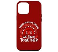 We Fight Together Support Cardiovascular Disease Awareness Case for iPhone 12 Pro Max