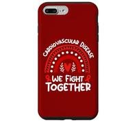 We Fight Together Support Cardiovascular Disease Awareness Case for iPhone 7 Plus/8 Plus