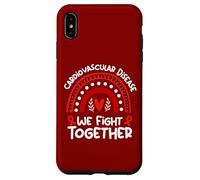 We Fight Together Support Cardiovascular Disease Awareness Case for iPhone XS Max