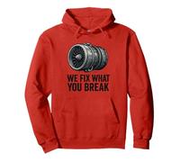 We Fix What You Break - Funny Aviation Mechanic Jet Engine Pullover Hoodie