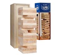 WE Games 12-Inch Tumbling Tower Game in Wooden Box