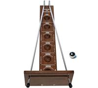 WE Games Shoot the Moon - Solid Wood with Dark Stain, 18 inches
