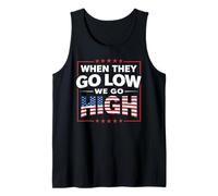 We Go High Midterms Politics Immigration Activist LA Protest Tank Top