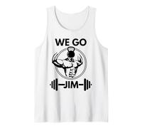 We Go Jim Workout Gear Tank Top