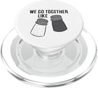 We Go Together Like Pepper And Salt PopSockets PopGrip for MagSafe