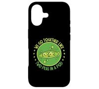 We Go Together Like Two Peas Case for iPhone 17