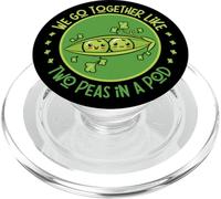 We Go Together Like Two Peas PopSockets PopGrip for MagSafe