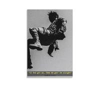 We Gon Be Alright Anti Splash Art Posters Living Room And Bedroom Hanging Paintings Suitable for Multiple Scenarios No Need for Punching Easy to Install Suitable for Gifts And Personal UseUnframe-styl