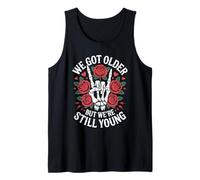 We Got Older But We're Still Young Emo Mom Club Emo Pop Punk Tank Top