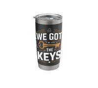 We Got The Keys Closing Day House Move Celebration Stainless Steel Insulated Tumbler