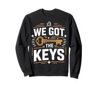 We Got The Keys Closing Day House Move Celebration Sweatshirt