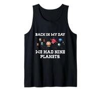 We Had 9 Planets - Solar System, Earth, Space, Kids, Adults Tank Top