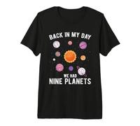 We Had Nine Planets Science Pluto Space Premium T-Shirt