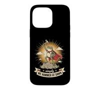 We Hammer At Dawn Funny Carpenter Frog Hero Case for iPhone 14 Pro Max