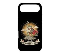 We Hammer At Dawn Funny Carpenter Frog Hero Case for iPhone Air