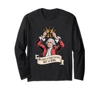 We Have A Constitution Not A King Pro Democracy Political Long Sleeve T-Shirt