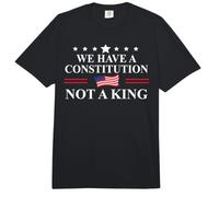 We Have a Constitution Not a King US Resist No Kings Protest Comfort Colors Adult Heavyweight T-Shirt