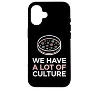 We Have A Lot Of Culture Microbiology Science Lab Tech Case for iPhone 16