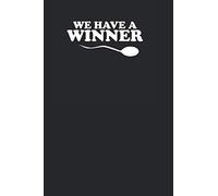 we have a winner: pregnancy announcement notebook pregnancy journal