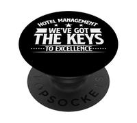 We have got the Keys to Excellence Hotel Manager PopSockets Adhesive PopGrip
