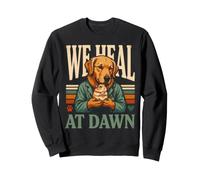 We Heal At Dawn Veterinarian Dog Hamster Sweatshirt