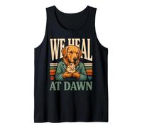 We Heal At Dawn Veterinarian Dog Hamster Tank Top