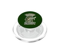 We Hooked The Best Daddy Funny Fishing Father Graphic PopSockets PopGrip for MagSafe