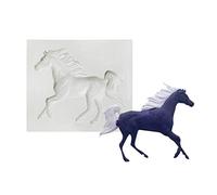 WE-HYTRE 3D Horse Silicone Baking Mold, Food-grade Silicone, Non-stick, Easy to Use, Perfect for Sugarcraft, Fondant, Gum Paste, Marzipan, DIY Cooking