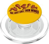 We Just Call Them Wings Funny Buffalo Chicken Wing PopSockets PopGrip for MagSafe