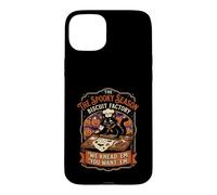 We Knead 'Em You Want 'Em Spooky Season Biscuit Factory Cat Case for iPhone 15 Plus