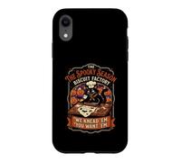 We Knead 'Em You Want 'Em Spooky Season Biscuit Factory Cat Case for iPhone XR