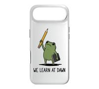 We Learn At Dawn Funny Frog Meme Teaching School Teacher Case for iPhone Air