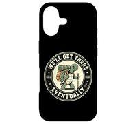 We ll Get There Eventually Turtle Hiking Case for iPhone 17